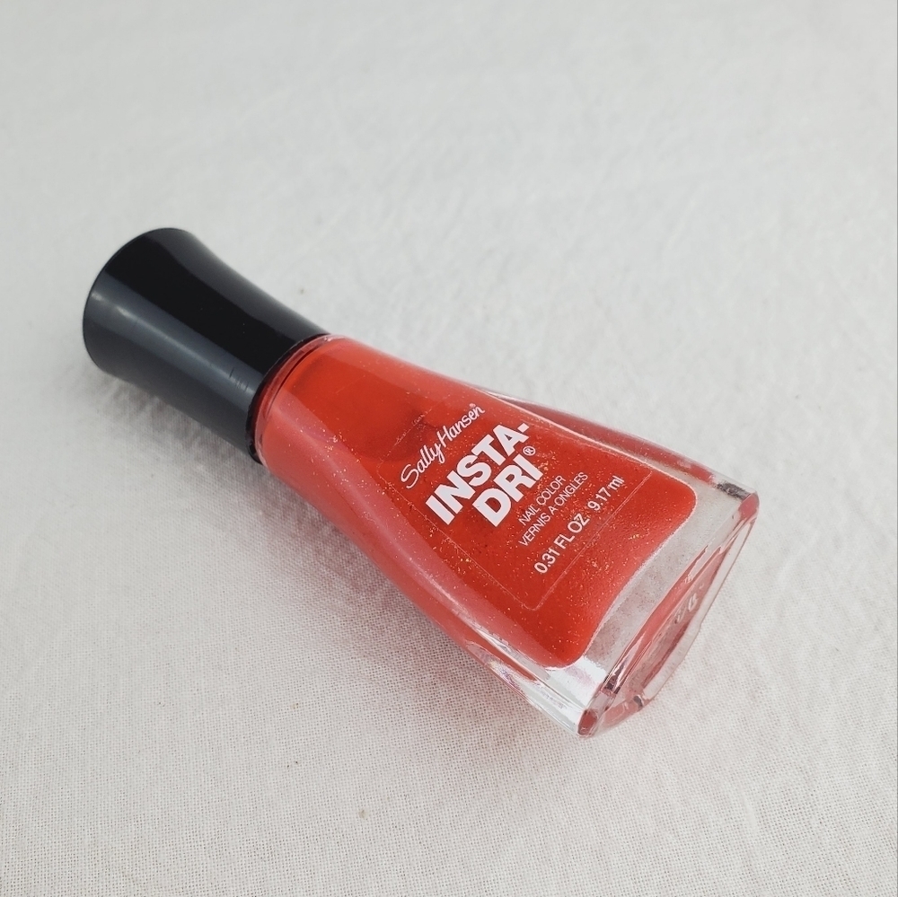 3 FOR $13 🔥Sally Hansen insta dry nail polish 276/257 ablazing - Picture 4 of 8